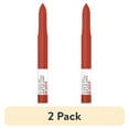 thumbnail image 1 of (2 pack) Maybelline SuperStay Ink Crayon Lipstick, Matte Longwear Lipstick Makeup, Rise to the Top, 0.04 oz, 1 of 8