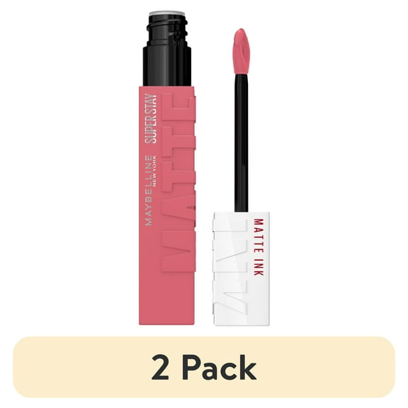 (2 pack) Maybelline Super Stay Matte Ink Liquid Lipstick, Revolutionary