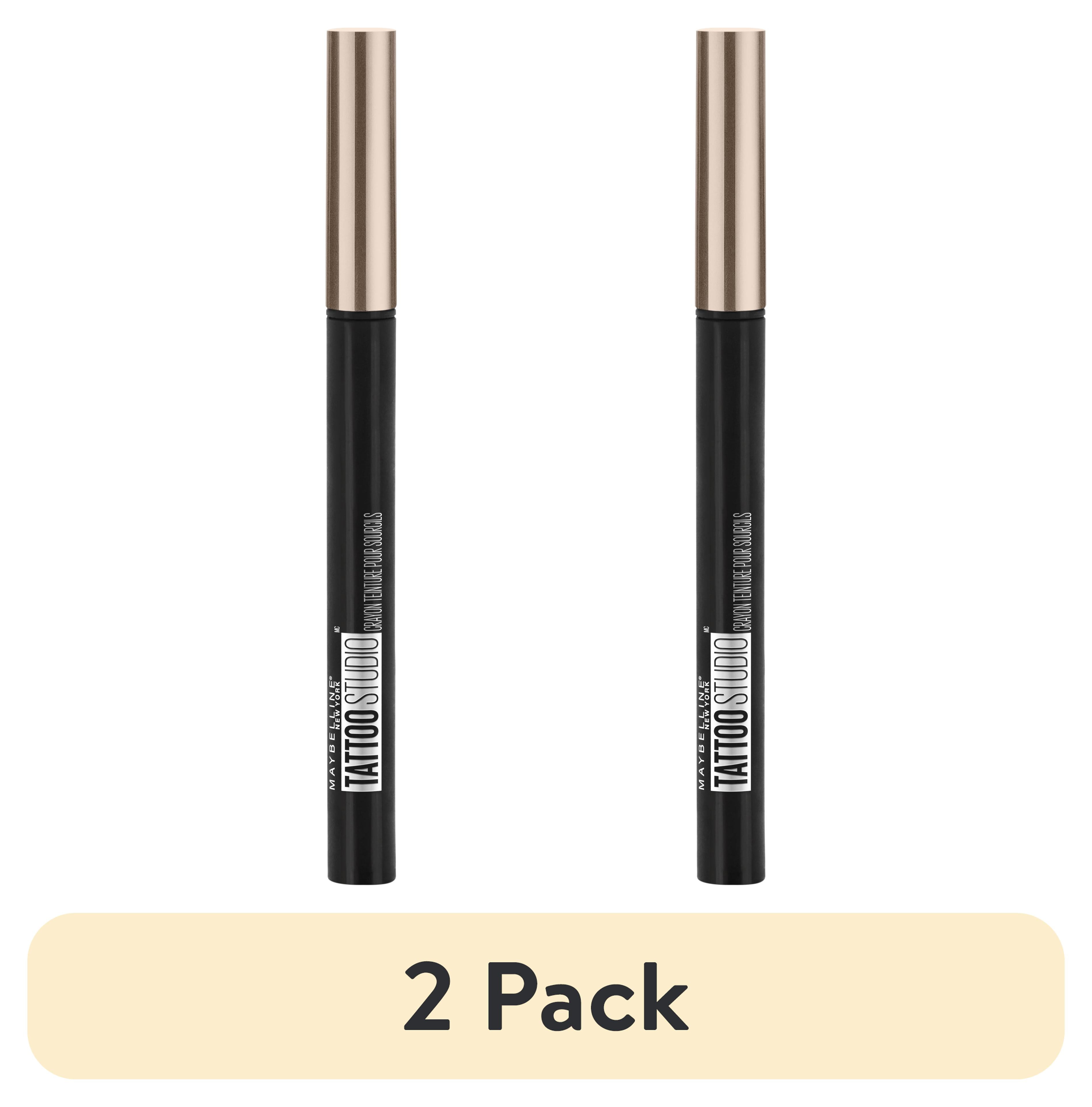 (2 pack) Maybelline Tattoo Studio Brow Tint Pen Makeup, Blonde