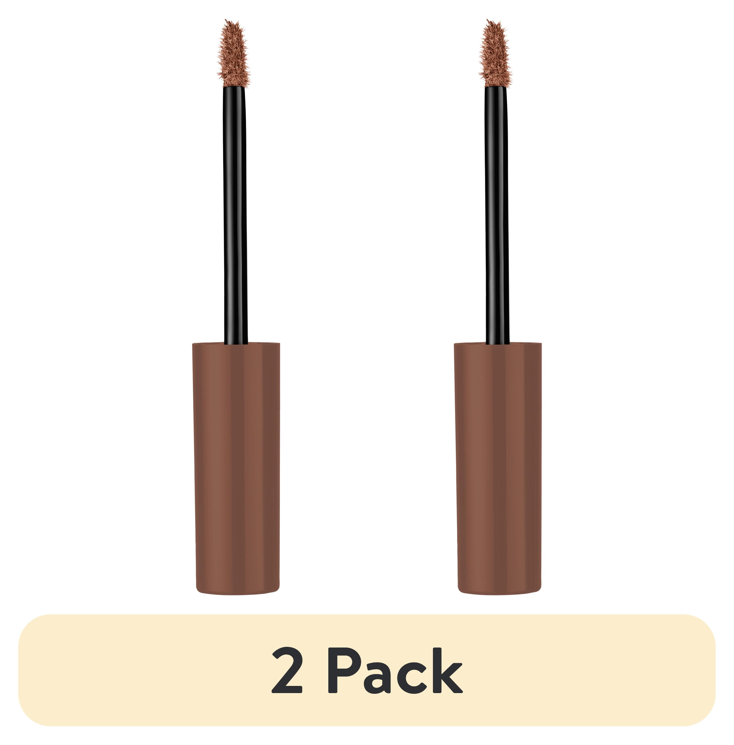 (2 pack) Maybelline Tattoo Studio Waterproof Eyebrow Gel Makeup, Auburn