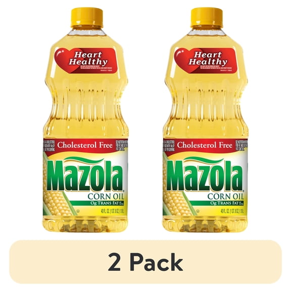 (2 pack) Mazola Corn Oil Heart Healthy, 40 fl oz