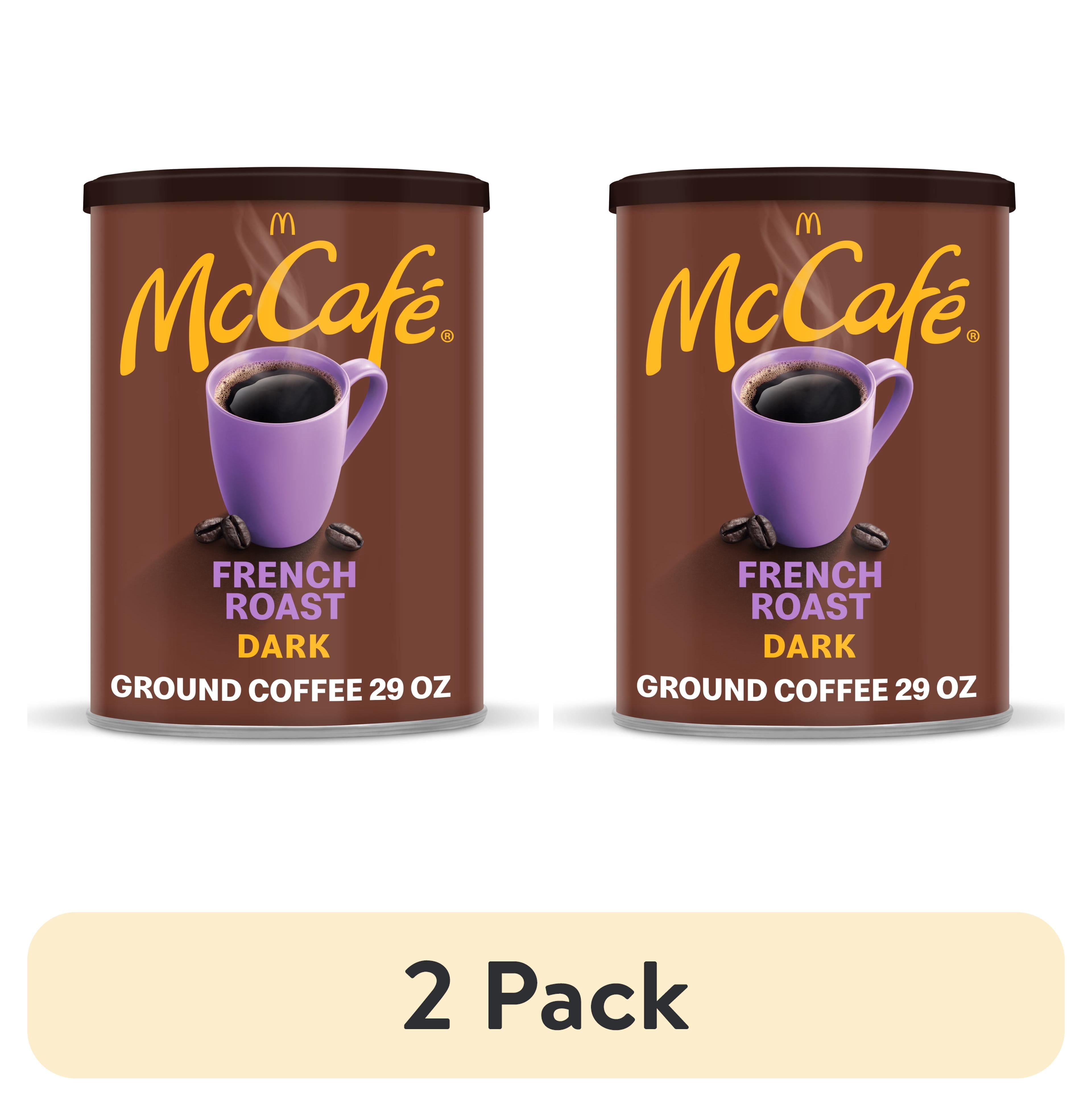 (2 pack) McCafe French Roast, Dark Roast, Ground Coffee, 29 oz