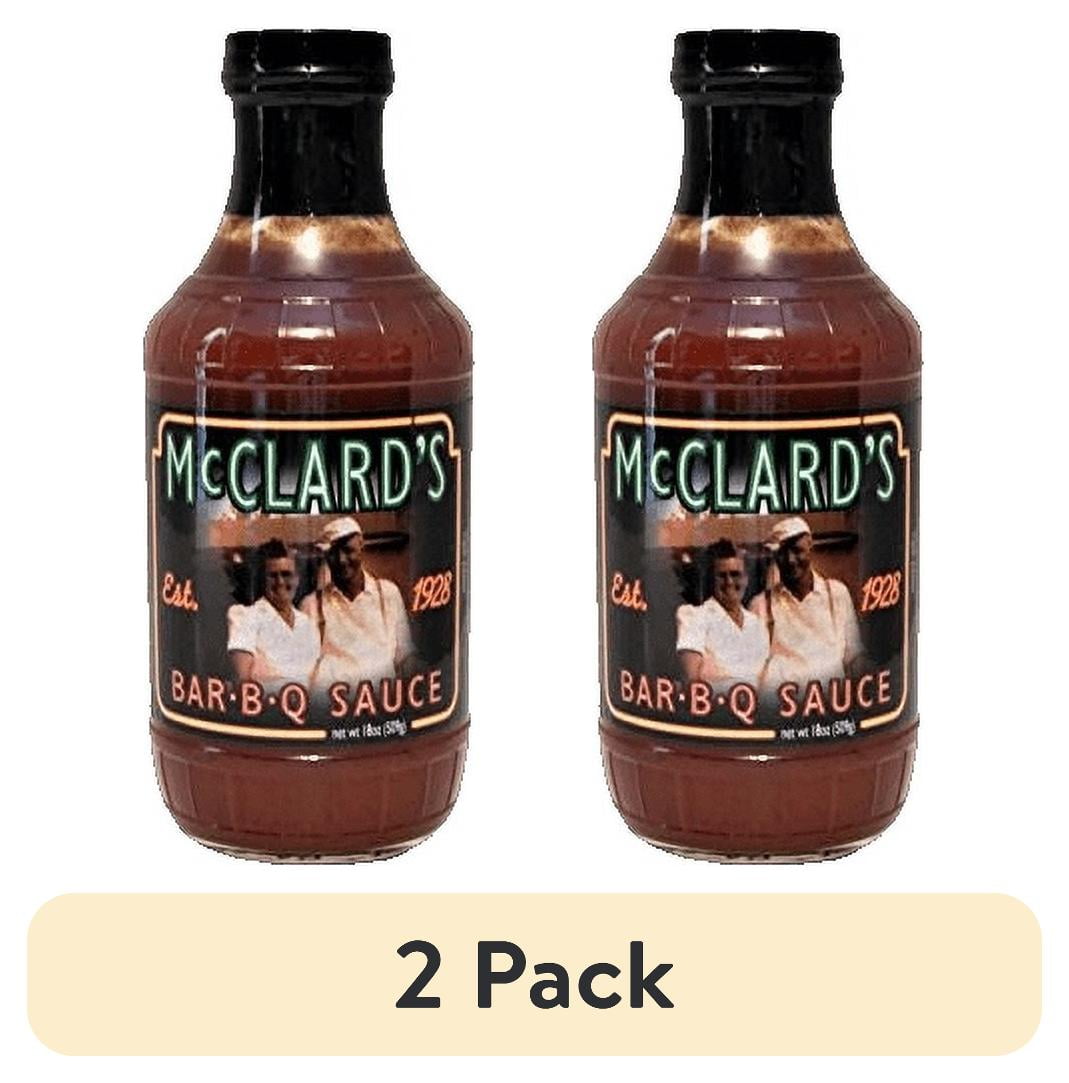 (2 pack) McClard's BBQ Sauce 18oz
