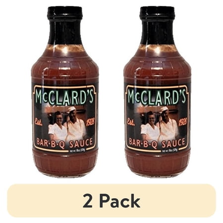 (2 pack) McClard's BBQ Sauce 18oz
