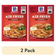 (2 pack) McCormick Air Fryer Loaded Seasoning Mix, 1.25 oz Packet