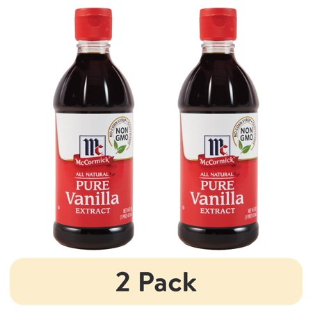 (2 pack) McCormick Pure Vanilla Extract, 16.0 fl oz Bottle