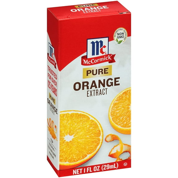 2 pack McCormick Pure Orange Extract, 1 fl oz