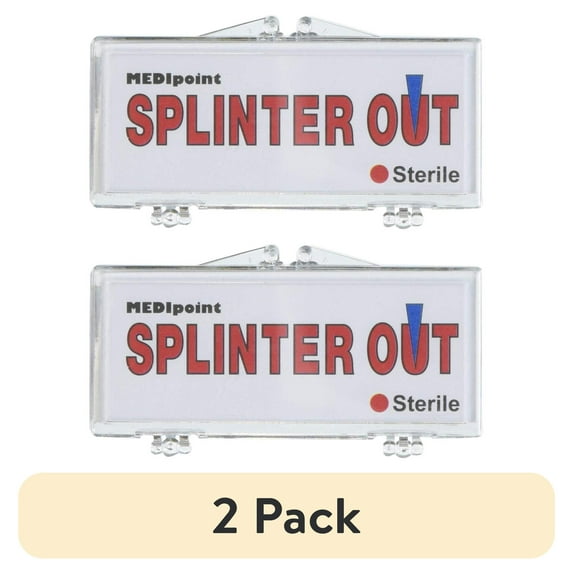 (2 pack) Medipoint Splinter Out Splinter Remover, 20 Count