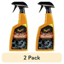 (2 pack) Meguiar's Hot Rims Black Wheel Cleaner, Best Cleaner for Matte Black Wheels, G230524, 24 oz
