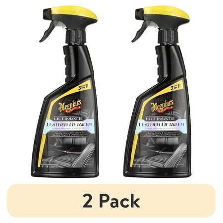 (2 pack) Meguiar’s Ultimate Leather Detailer