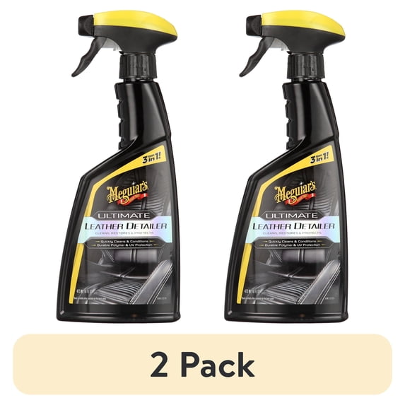 (2 pack) Meguiar’s Ultimate Leather Detailer
