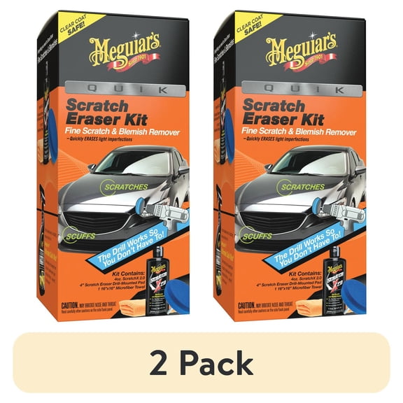 (2 pack) Meguiars G190200 Quik Scratch Remover CHEMICAL