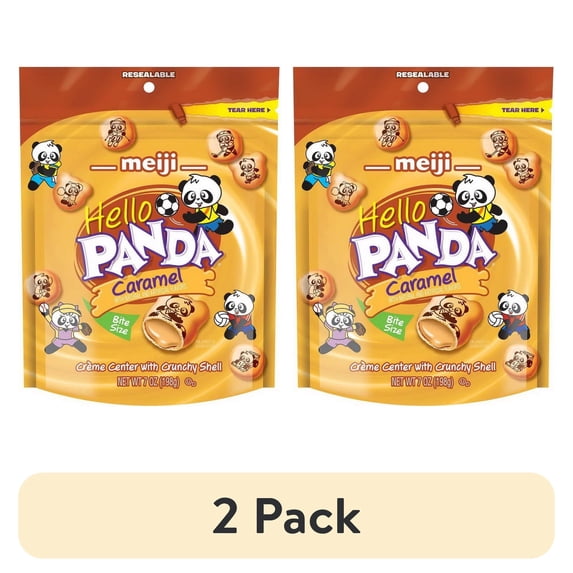 (2 pack) Meiji Hello Panda Cookie