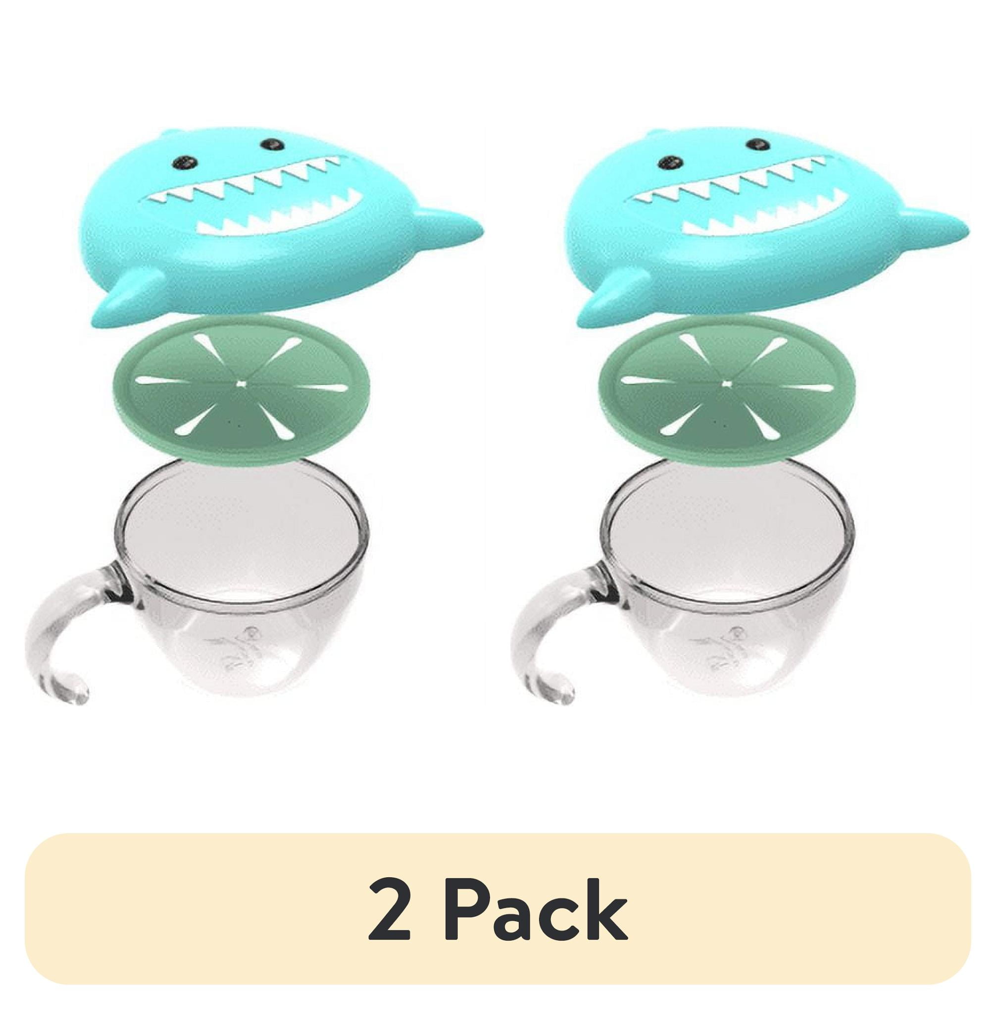 (2 pack) Melii Snack Container with Finger Trap - Shark