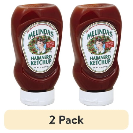 (2 pack) Melinda's Habanero Ketchup (Squeeze)