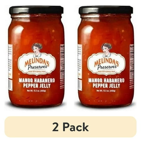(2 pack) Melinda's Preserves Mango Habanero Pepper