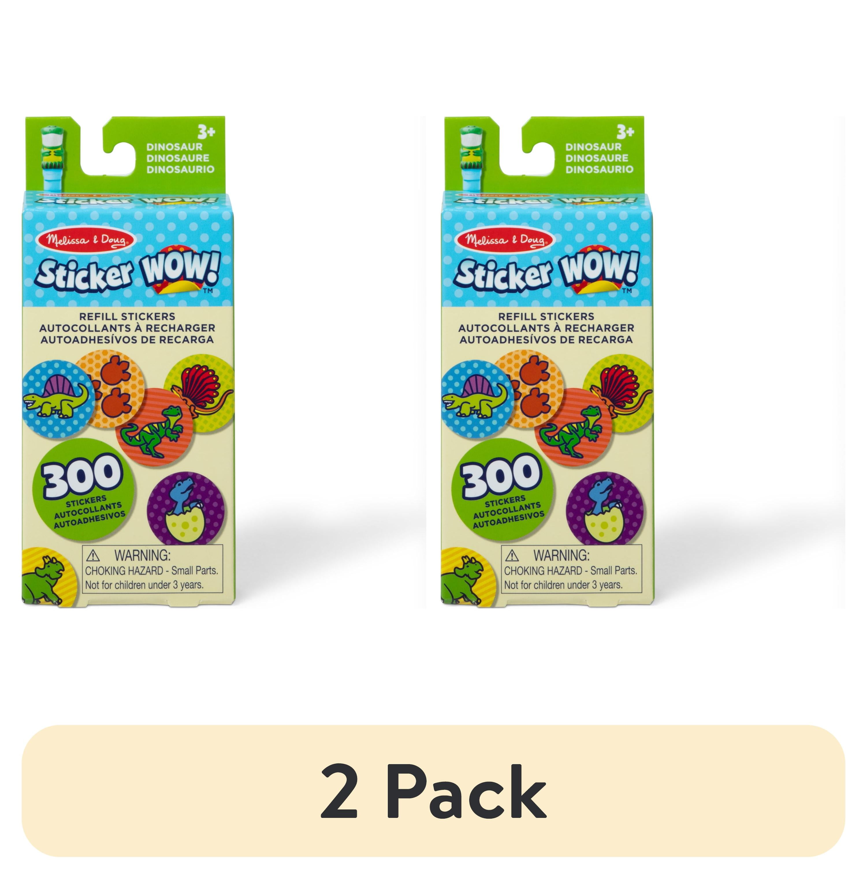 (1 pack) Melissa & Doug Sticker WOW!™ 300+ Refill Stickers for Sticker ...