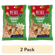 (2 pack) Menu Teddy Small Animal Treat 3oz