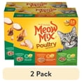 thumbnail image 1 of (2 pack) Meow Mix Poultry Selections Variety Pack, Wet Cat Food, 2.75 oz Cup (24 Pack), 1 of 11