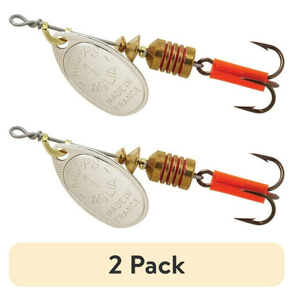 (2 pack) Mepps Aglia Plain