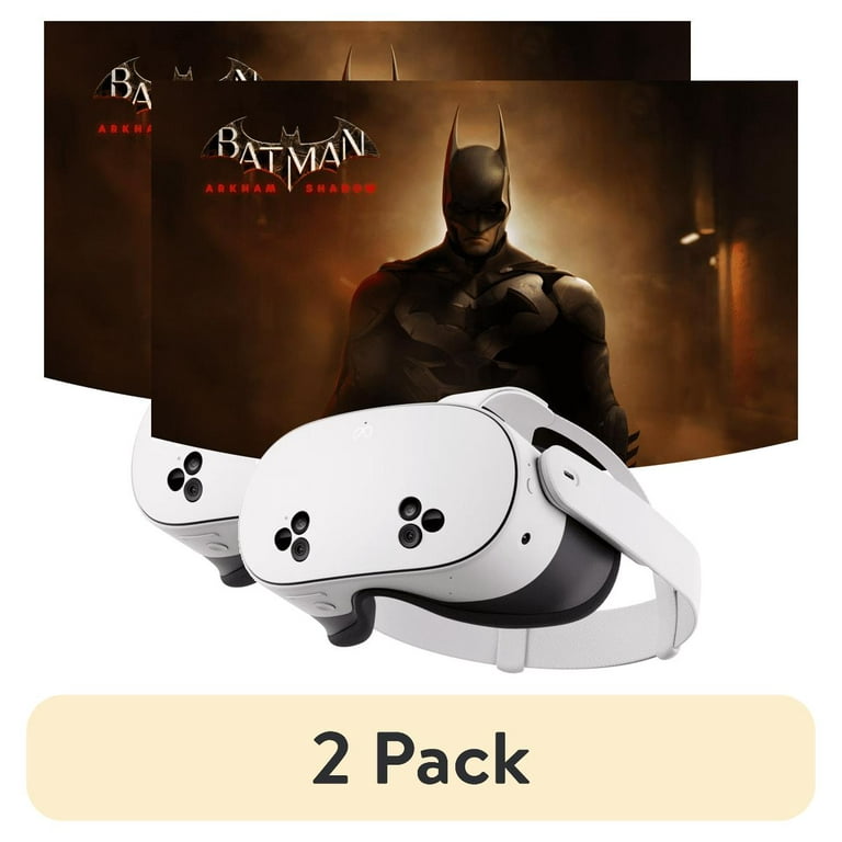 2 pack) Meta Quest 3S 128 GB - Get Batman: Arkham Shadow and 3