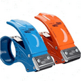 thumbnail image 1 of 2 pack Metal Packing Tape Dispenser Gun:2-inch Wide Tape Dispenser / 3-Inch Inner Paper Core(2" Blue + 2" Orange), 1 of 8