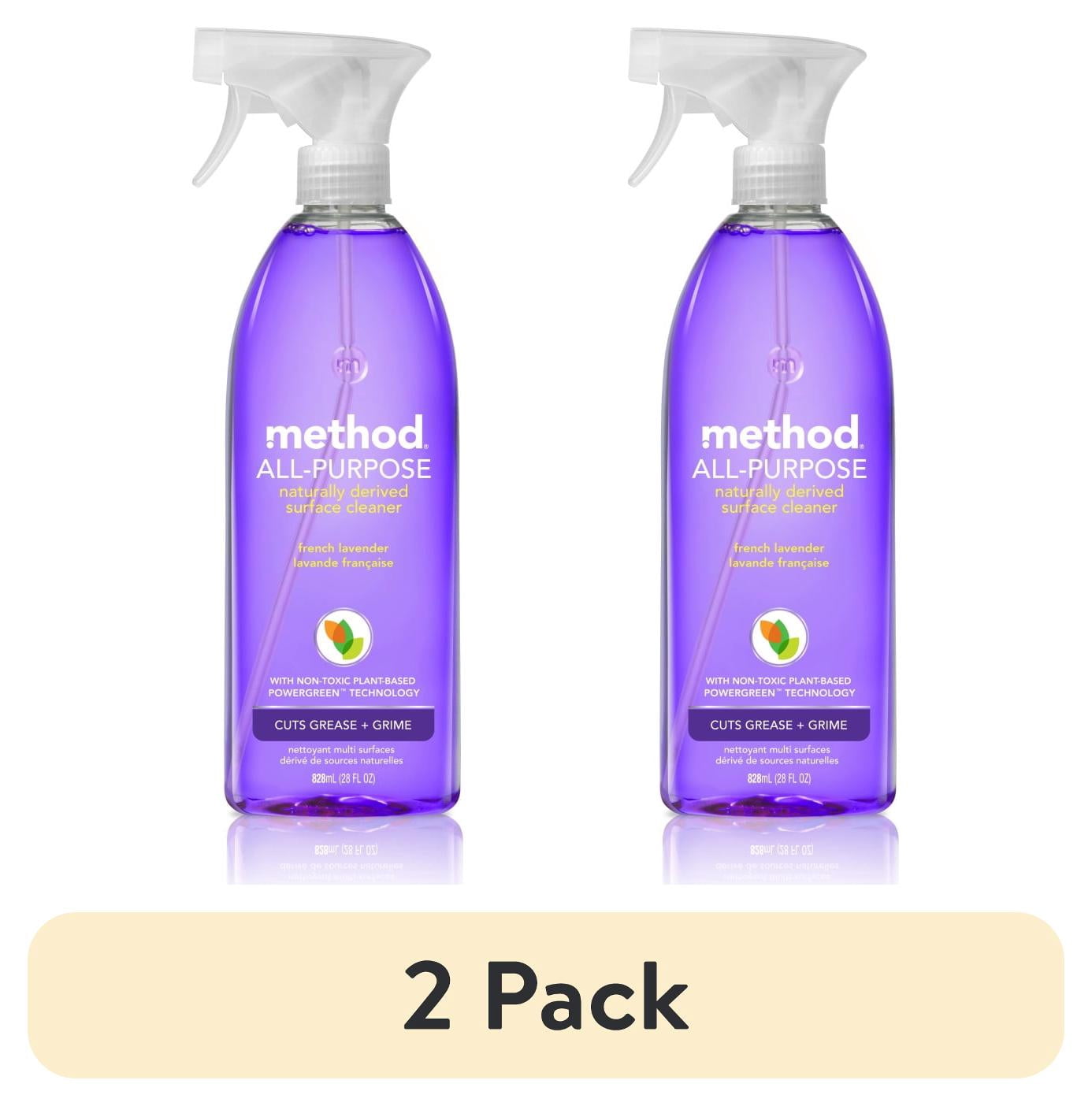 (2 pack) Method All-Purpose Cleaner, French Lavender, 28 fl oz