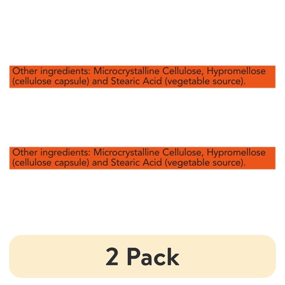 (2 pack) Methyl Folate 5000 mcg - 50 Veg Capsules