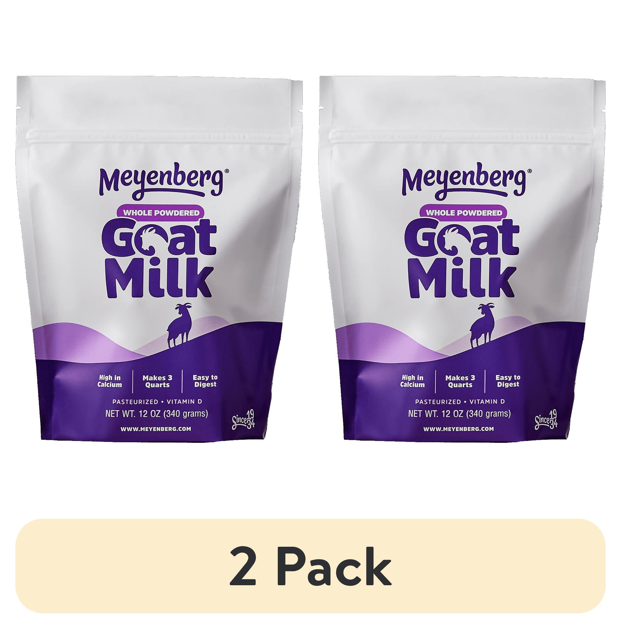 Meyenberg Goat Milk 6袋セット 2 pack) Meyenberg Goat Milk Whole Powdered Goat Milk, 12 oz