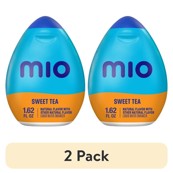 (2 pack) MiO Sweet Tea Sugar Free Water Enhancer, 1.62 fl oz Bottle