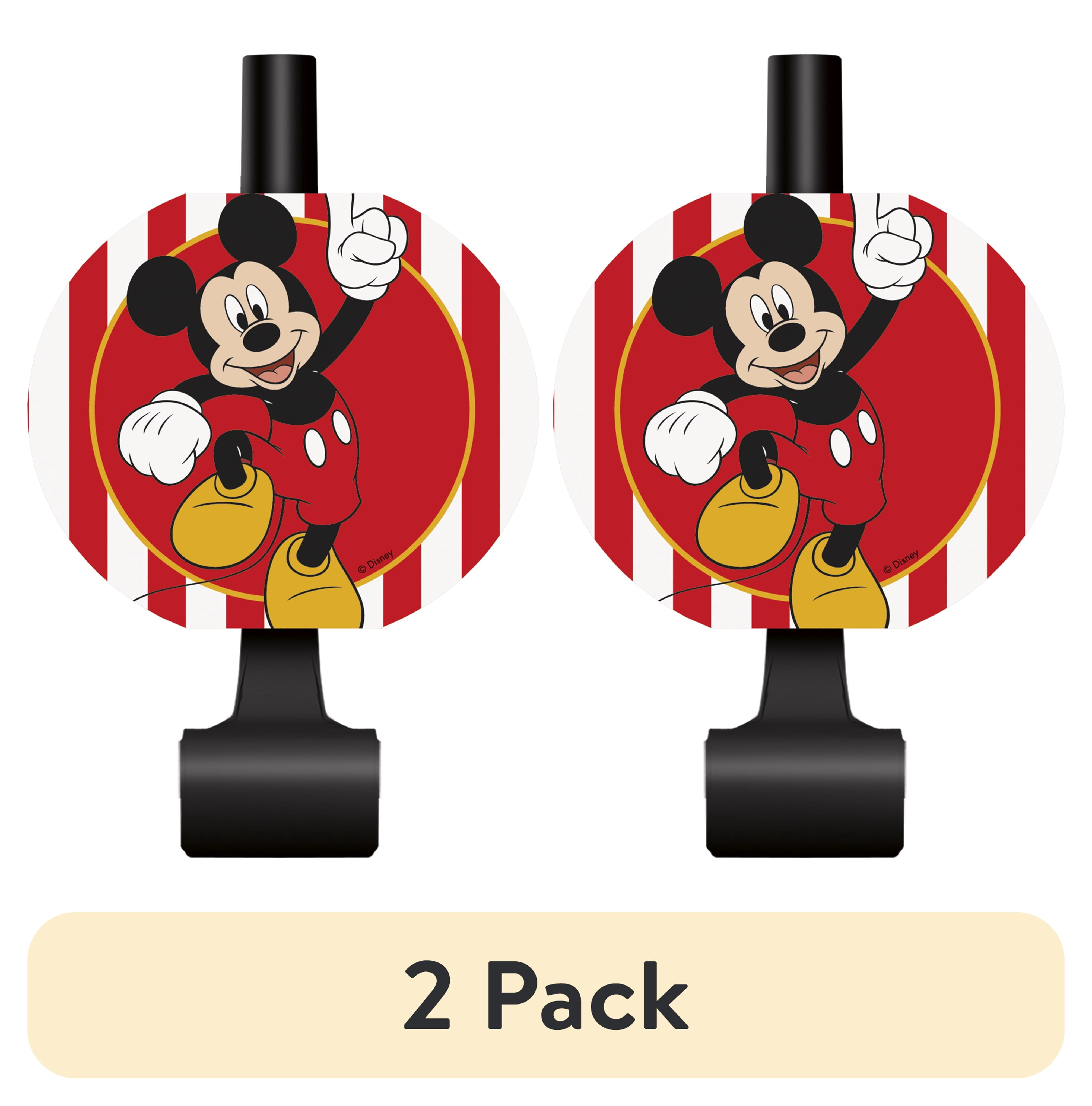 (2 pack) Mickey Mouse Kid-Friendly Birthday Party Supply Sets, Multicolor, 8 Count