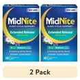 thumbnail image 1 of (2 pack) MidNite Extended Release Medium Dose, 6 mg Melatonin Sleep Aid, 30 Tablets, 1 of 8