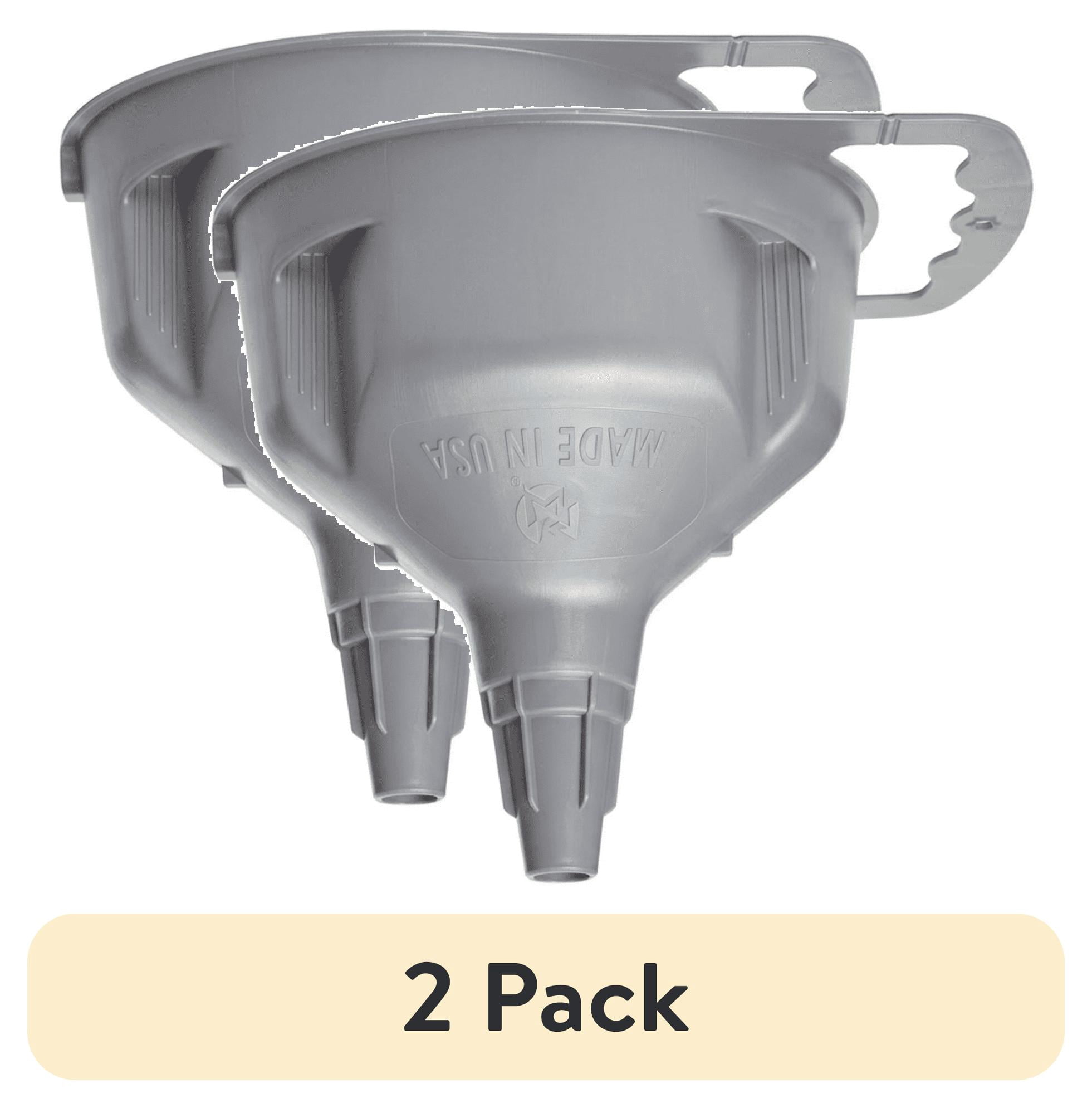 (2 pack) Midwest Can Large Capacity Funnel , Gray, 3655-3