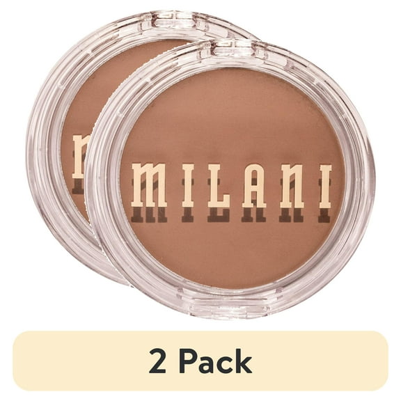 (2 pack) Milani Cheek Kiss Cream Bronzer, Hey Honey, 0.21 oz