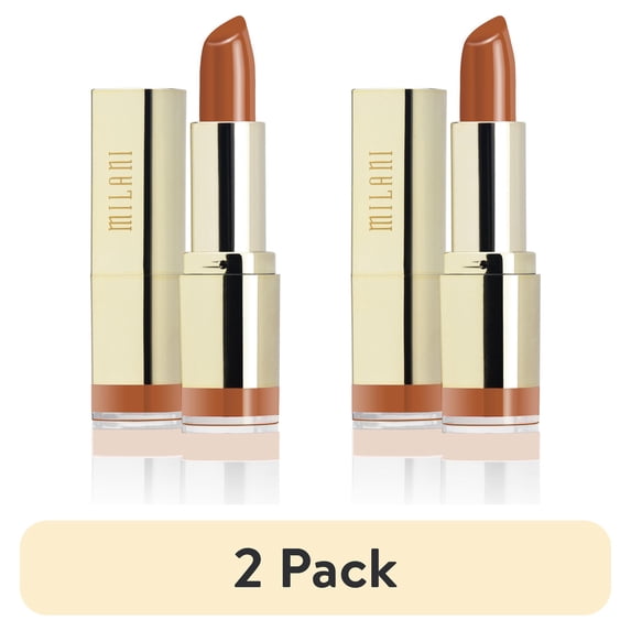 (2 pack) Milani Color Statement Lipstick, Bronze Beauty