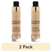 (2 pack) Milani Conceal + Perfect Longwear Liquid Concealer, Light Natural