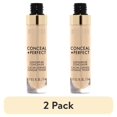 thumbnail interactive-video image 1 of (2 pack) Milani Conceal + Perfect Longwear Liquid Concealer, Light Vanilla, 1 of 13