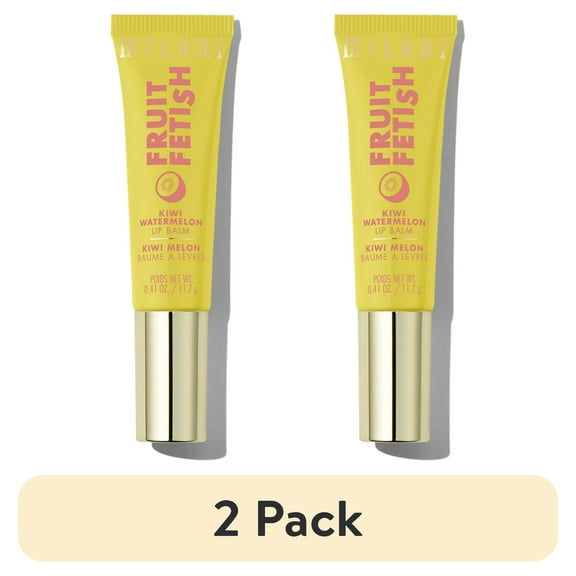 (2 pack) Milani Fruit Fetish Lip Balm, Kiwi Watermelon