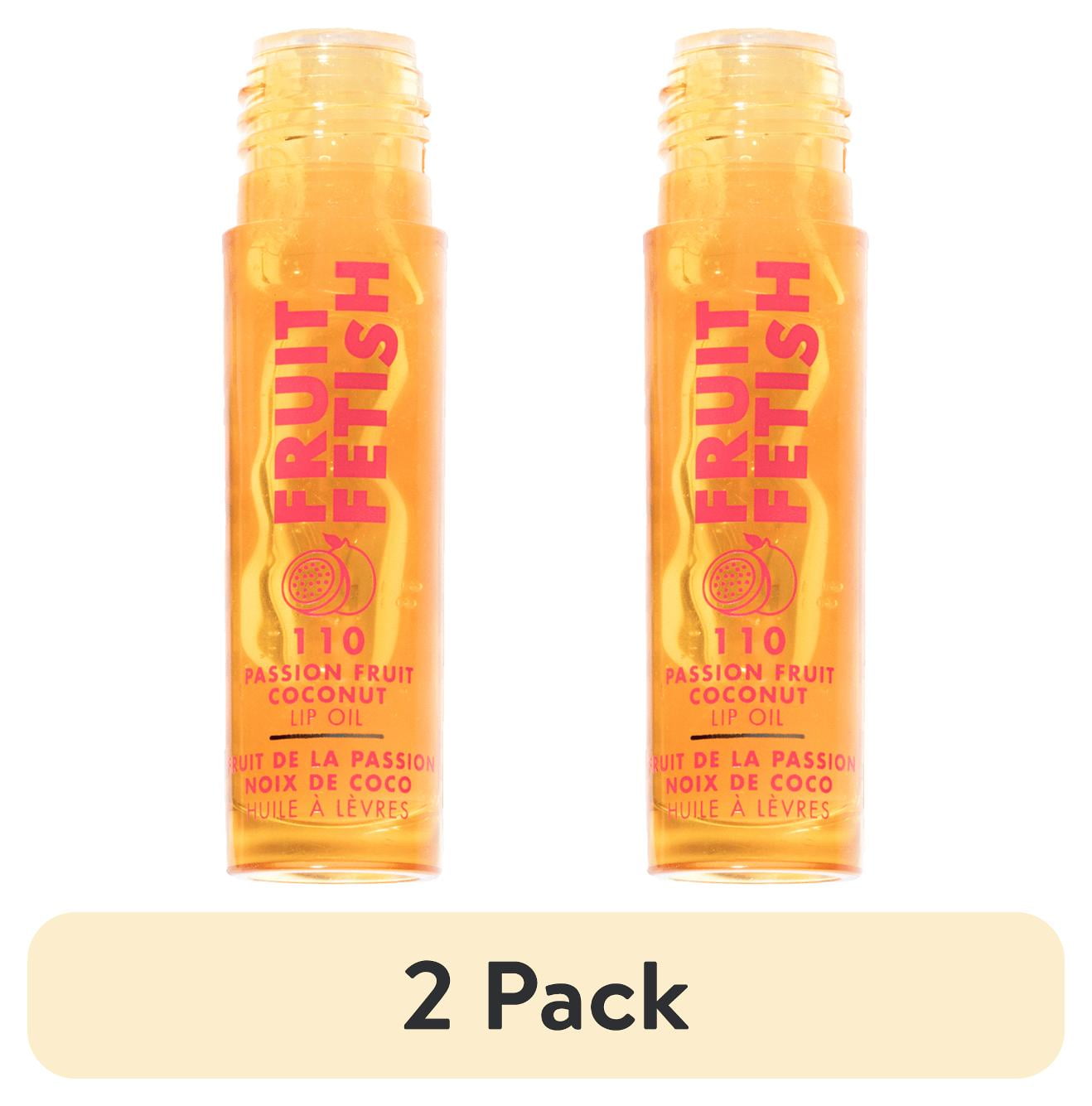 (2 pack) Milani Fruit Fetish Lip Oil, Passionfruit Coconut