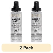 (2 pack) Milani Make It Last Setting Spray, Prime + Correct + Set, Natural Finish, 2.03 fl oz