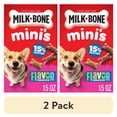 thumbnail image 1 of (2 pack) Milk Bone Flavor Snacks Mini’s Dog Biscuits, Flavored Crunchy Dog Treats, 15 oz Box, 1 of 15