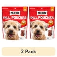 thumbnail image 1 of (2 pack) Milk Bone Pill Pouches Dog Treats With Real Chicken, 25 Count Bag, 1 of 13