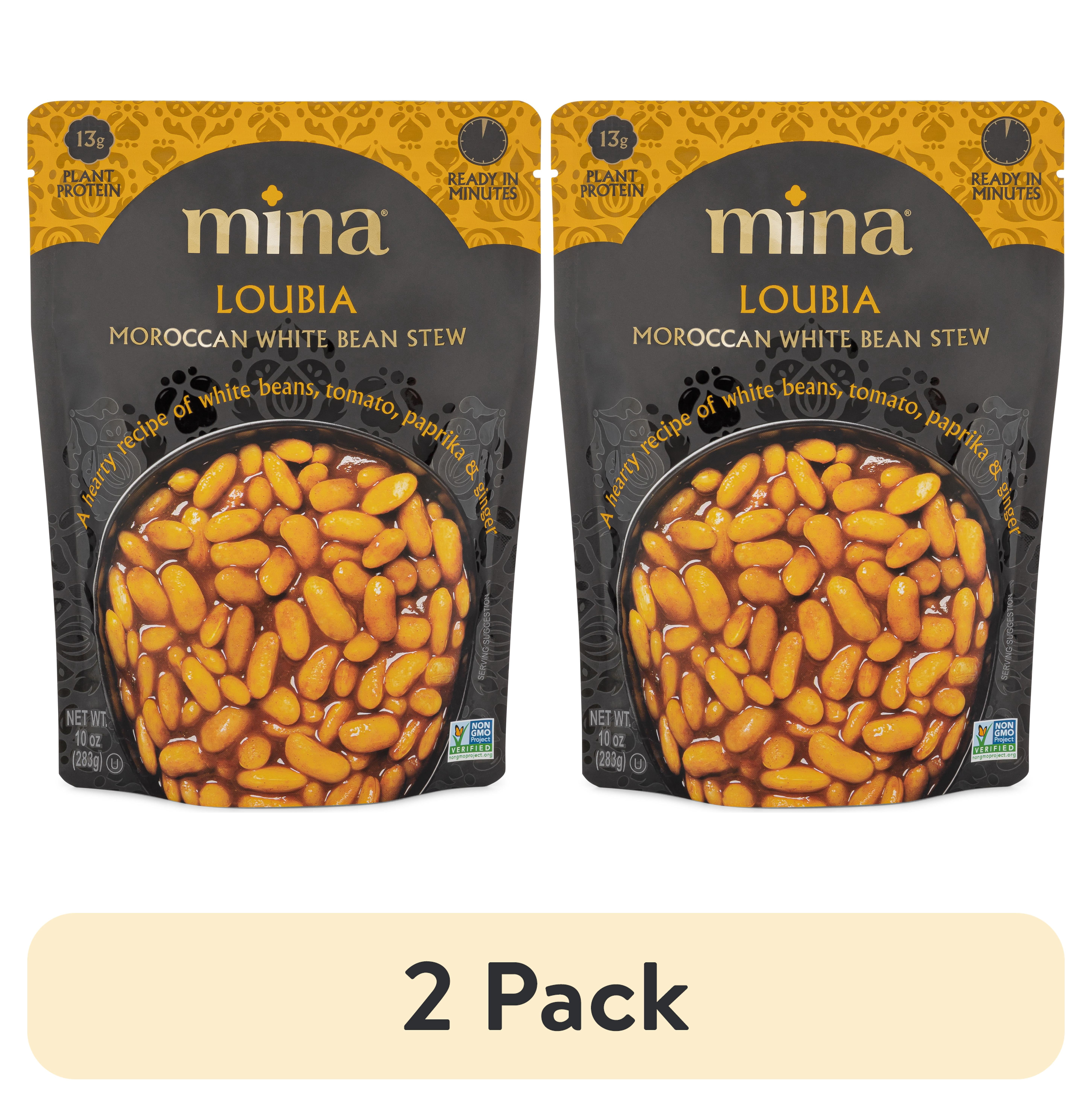 (2 pack) Mina, Moroccan White Beans, 10oz