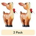 thumbnail image 1 of (2 pack) Mini Brown Standing Deer, 4.92 in, by Holiday Time, 1 of 6