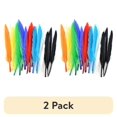 thumbnail image 1 of (2 pack) Mini Indian Feathers 72 total pcs 3/Pkg-Assorted Colors, 1 of 4