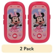 (2 pack) Disney Minnie Light up Bath Squirter Cell Phone Toddler