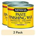 thumbnail image 1 of (2 pack) Minwax 785004444 Paste Finishing Wax, 1-Pound, Natural, 1 of 3