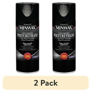 2 pack Minwax Fast Drying Polyurethane Aerosol Clear Satin 11.5-Oz