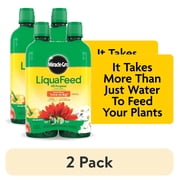 (2 pack) Miracle-Gro Liquafeed All Purpose Plant Food Refill, 16 oz., 4-Pack
