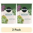 thumbnail image 1 of (2 pack) Miracle-Gro Succulent Potting Mix, For Indoor Succulents, Made with Plant Food, 4 qt., 1 of 11
